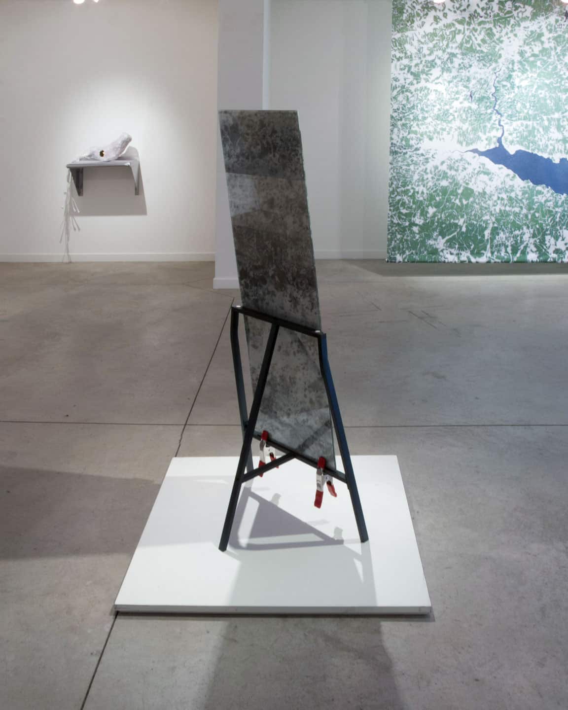 Alex Fischer, Similar Image Object B, 2013 install at Dry Pixels and Wet Molecules, O'Born Contemporary